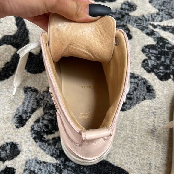 Christian Louboutin spike sneakers pink size 41 - Picture 10 of 11